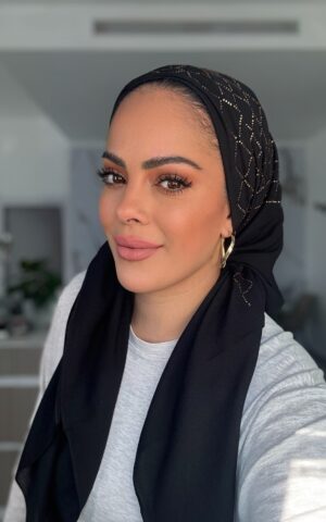 מרובעת שיפון איכותית קלאסית שחור